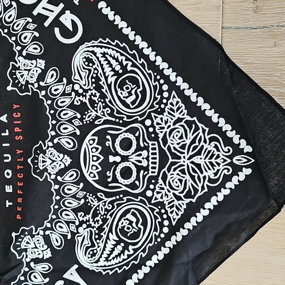 NWOT Ghost Tequila Bandana Scarf - Picture 3 of 5
